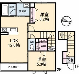 シャーメゾン ソラーレの物件間取画像